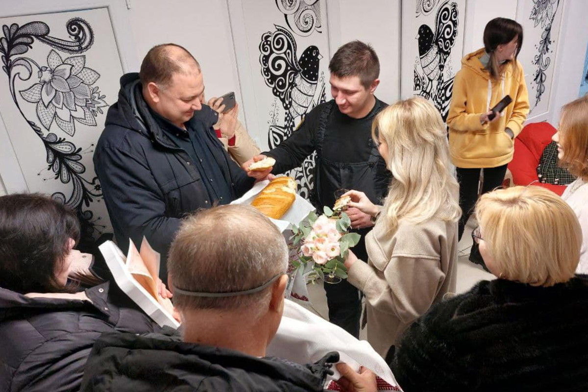 Wojna w Ukrainie: ślub w bunkrze
