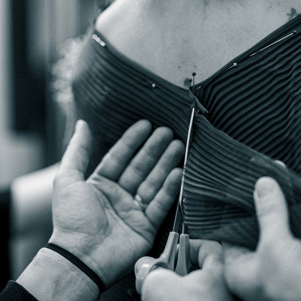 Anna Dzieduszycka - przymiarki kreacji na galę Oscarów