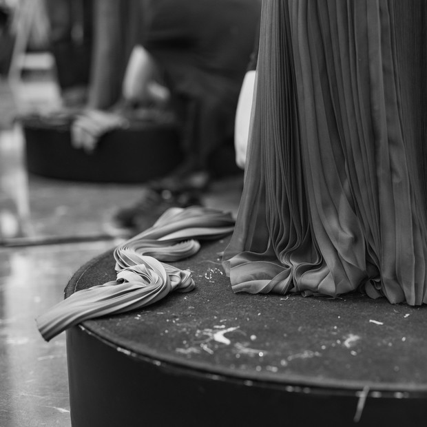 Anna Dzieduszycka - przymiarki kreacji na galę Oscarów