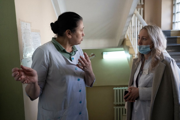 Ukrainki biorą czynny udział w wojnie