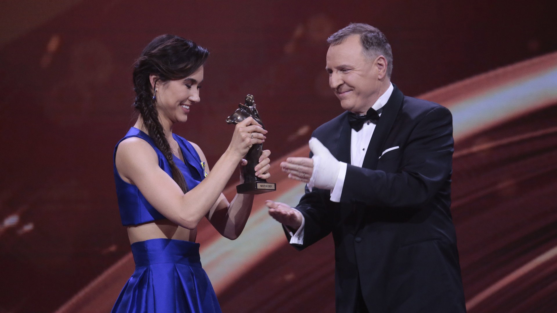 Ida Nowakowska i Jacek Kurski