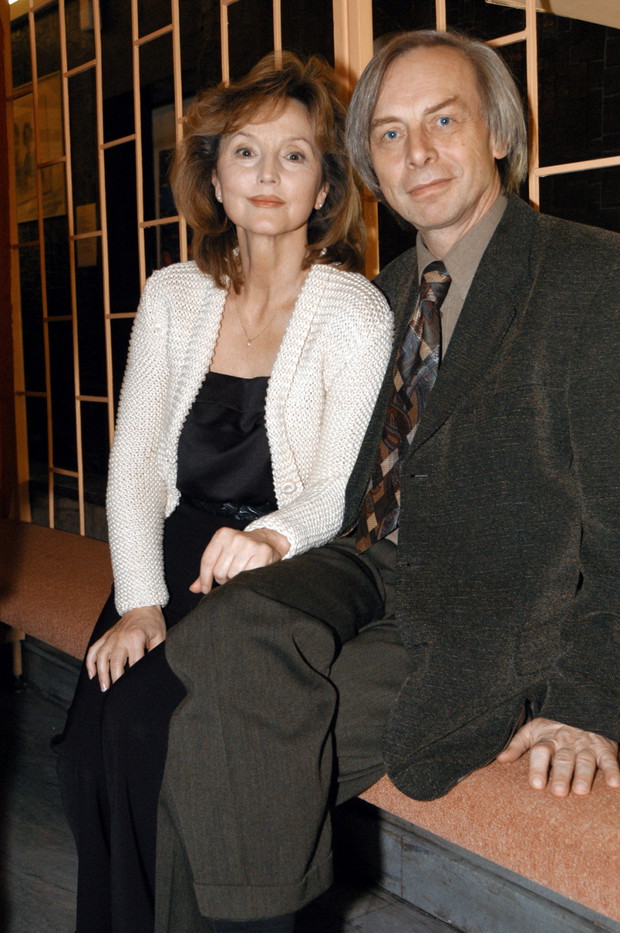 Elżbieta Starostecka i Włodzimierz Korcz - wspólne zdjęcia