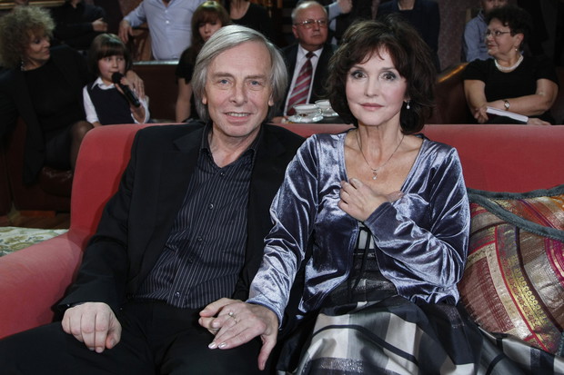 Elżbieta Starostecka i Włodzimierz Korcz - wspólne zdjęcia
