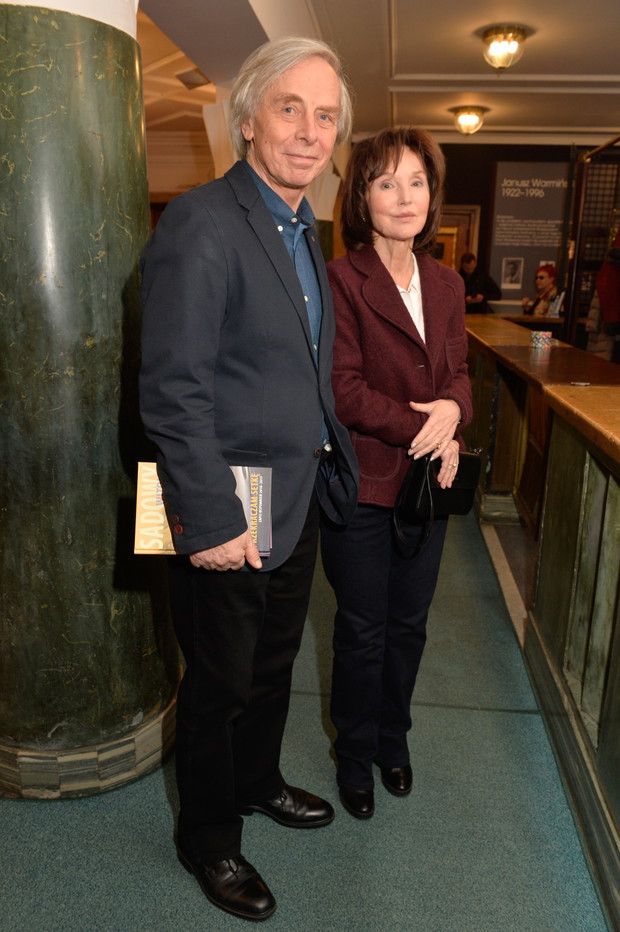 Elżbieta Starostecka i Włodzimierz Korcz - wspólne zdjęcia