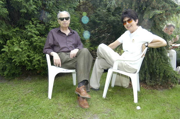 Halina Kunicka i Lucjan Kydryński