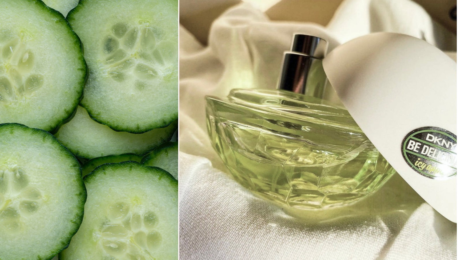 Perfumy o zapachu ogórka