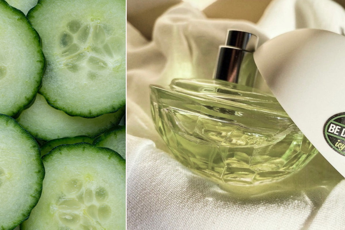 Perfumy o zapachu ogórka