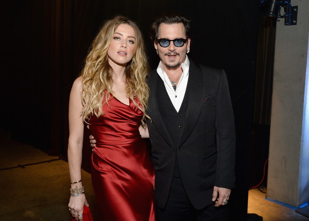 Amber Heard i Johnny Depp