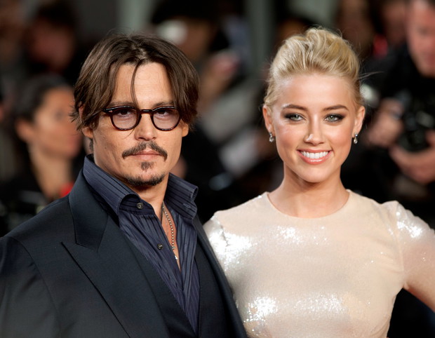 Amber Heard i Johnny Depp