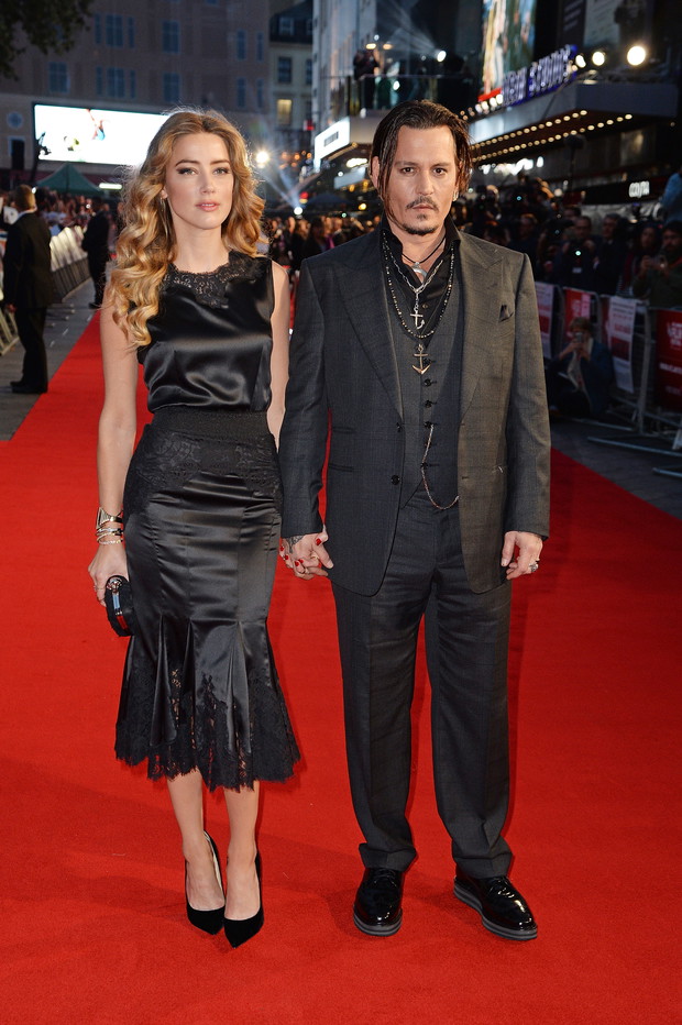 Amber Heard i Johnny Depp