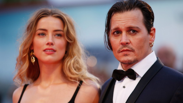Amber Heard i Johnny Depp
