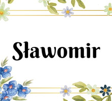 Imię Sławomir