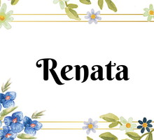 Kartka z kalendarza Renata