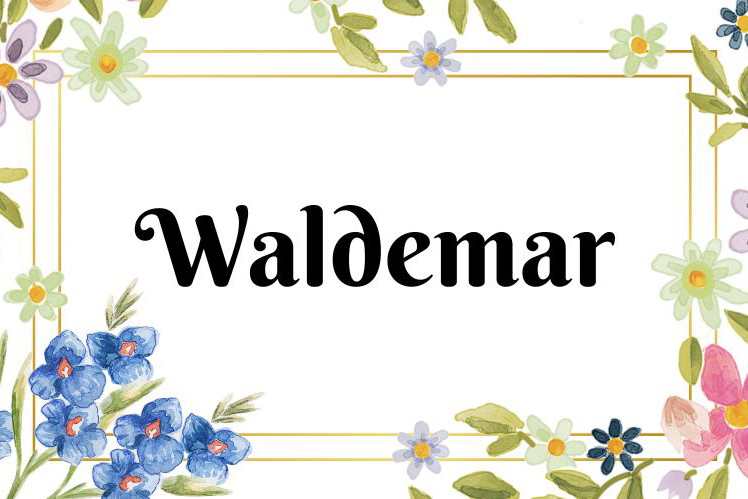 Imię Waldemar