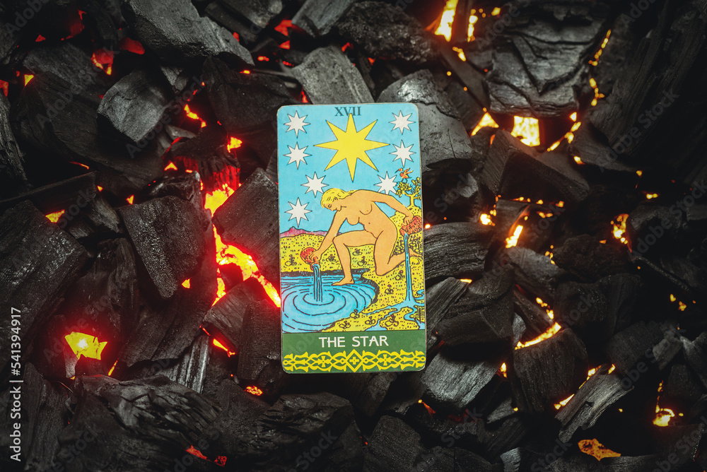 karta Gwiazda w tarocie