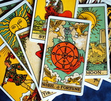 Karta tarot - Koło Fortuny