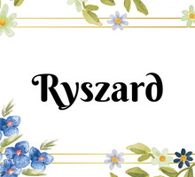 Kartka z kalendarza Ryszard