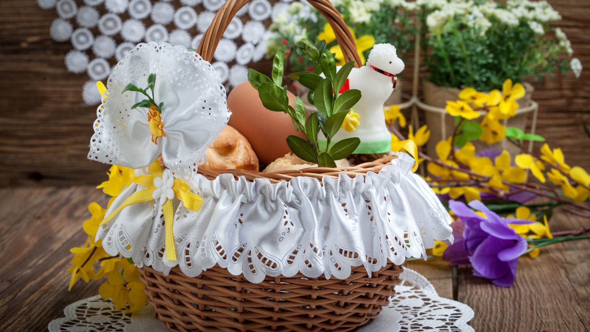 koszyczek wielkanocny