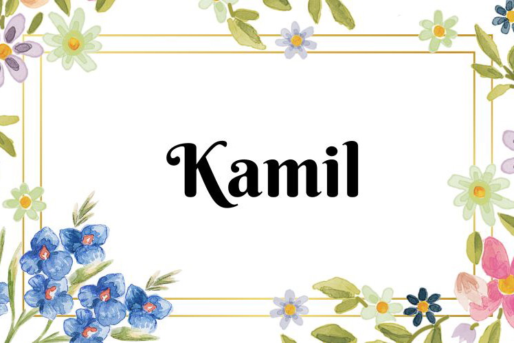 Kartka z kalendarza Kamil