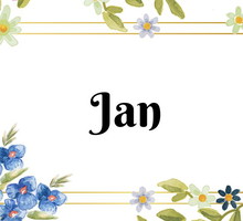 Kartka z kalendarza Jan