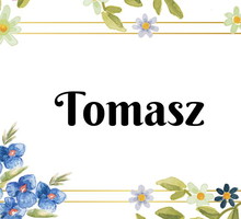 Kartka z kalendarza Tomasz