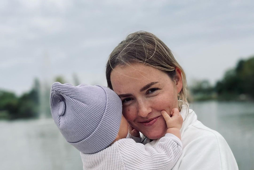 Olga Frycz z córką
