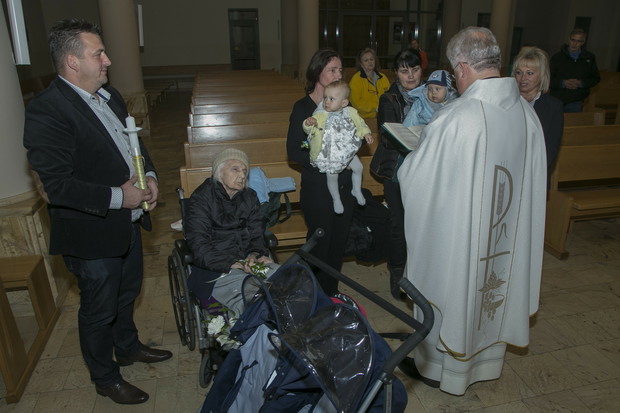 Chrzest dzieci Barbary Sienkiewicz