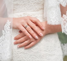 paznokcie ślubne