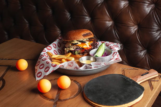 Blue Cheese Burger