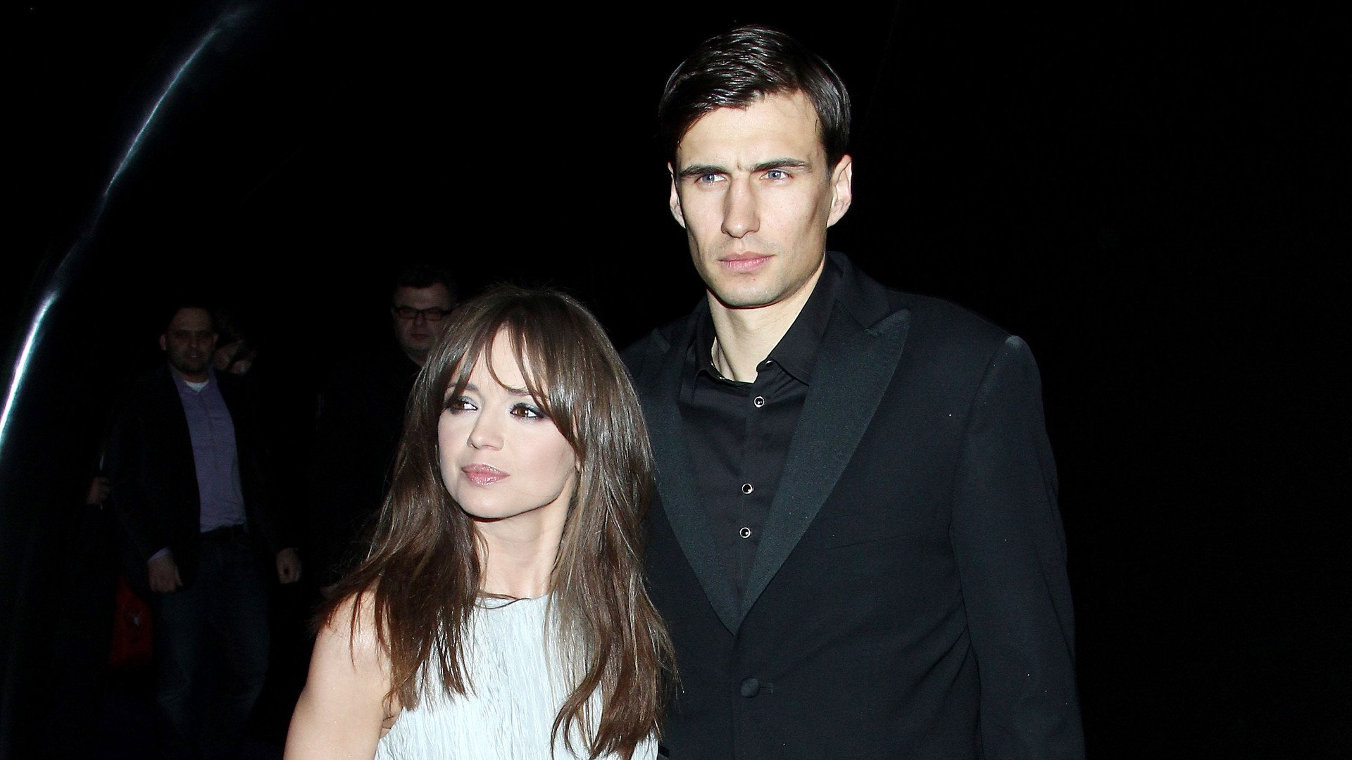 Jarosław Bieniuk i Anna Przybylska