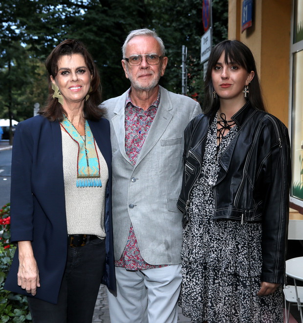 Elżbieta Zającówna, Krzysztof Jaroszyński, Gabriela Jaroszyńska w 2021 roku