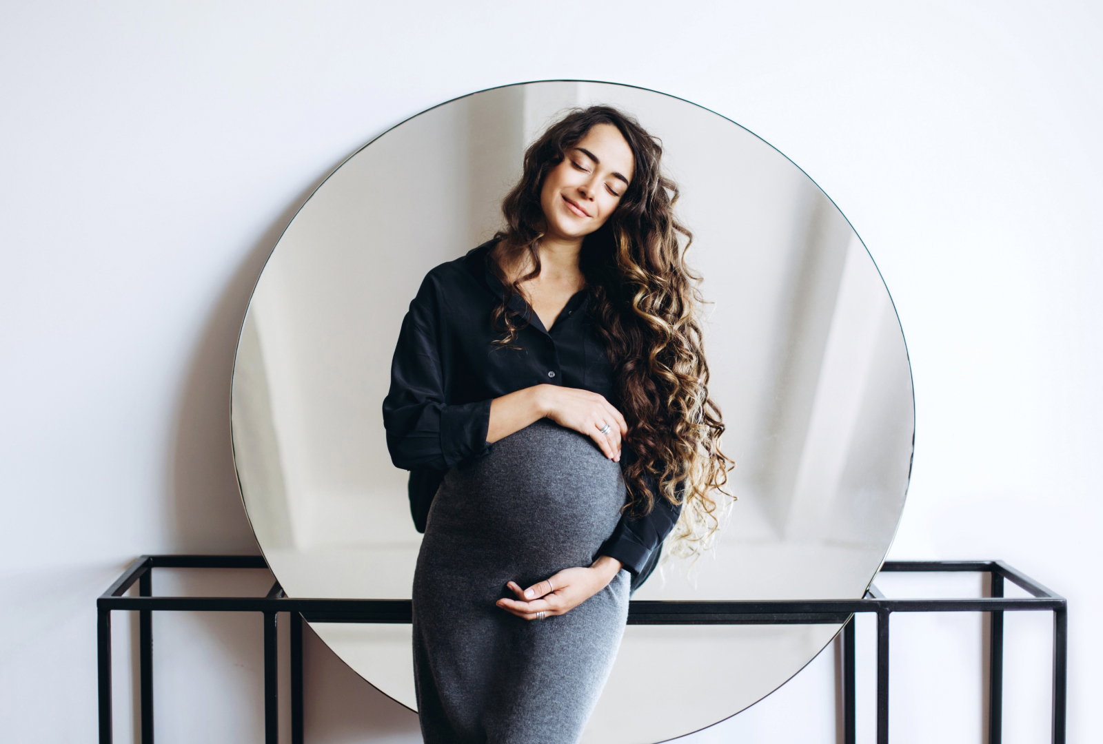 ciężarna chrzestna