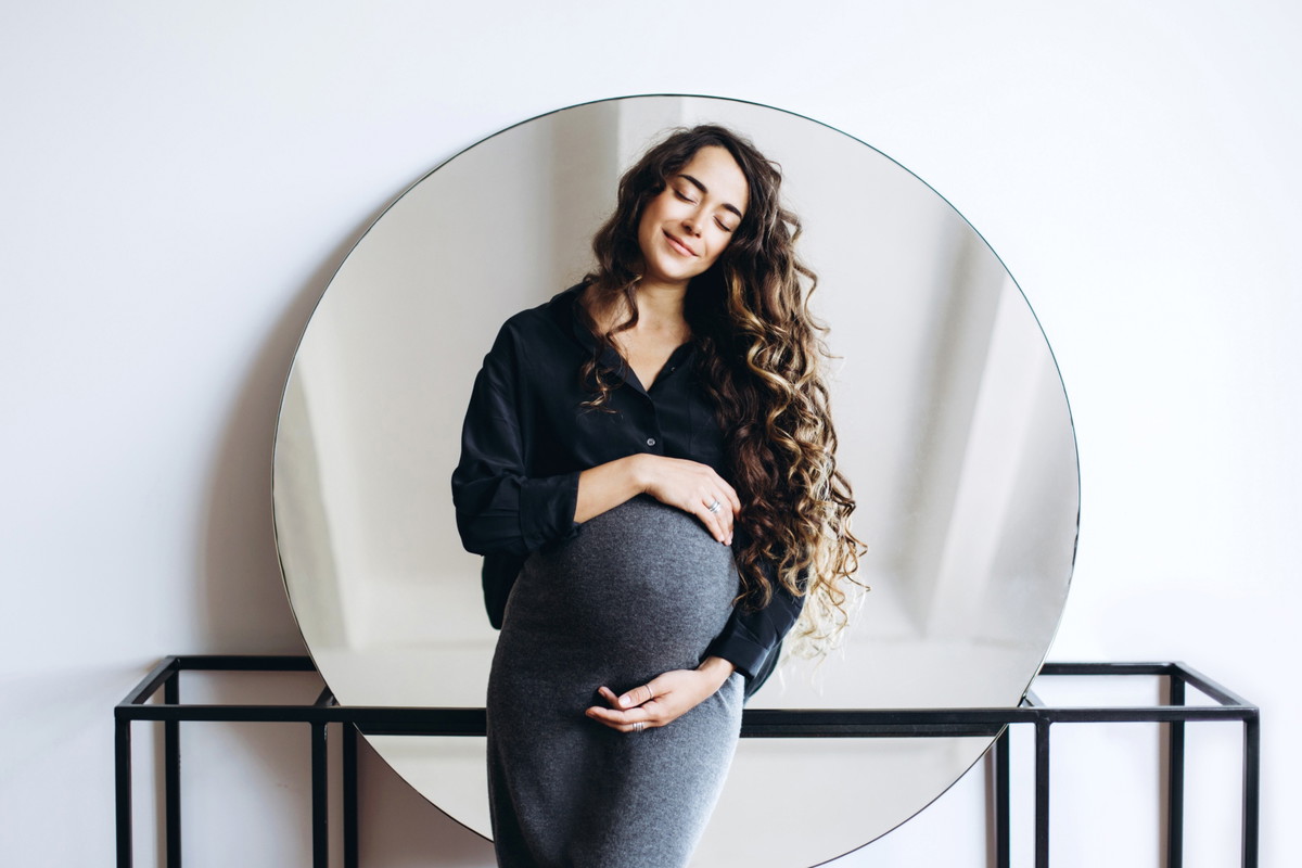 ciężarna chrzestna