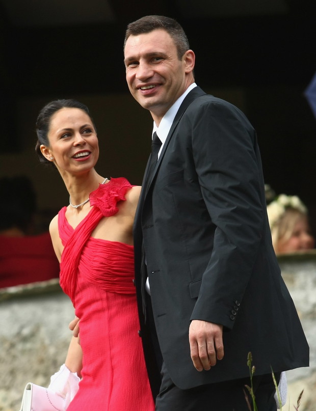 Witalij Kliczko i Natalia Kliczko