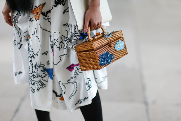 Modne koszyki wiklinowe na lato 2018