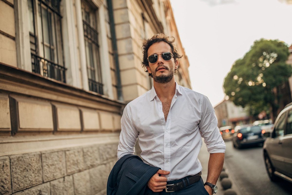 Przystojny mężczyzna