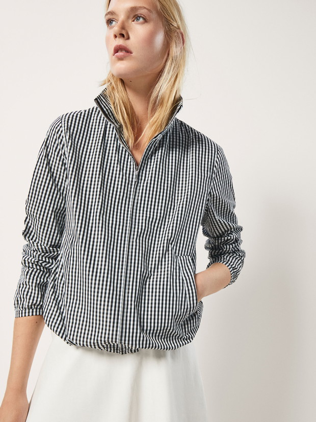 Sportowa kurtka w kratkę 179 zł