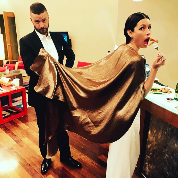 Jessica Biel, Justin Timberlake Oscary 2017