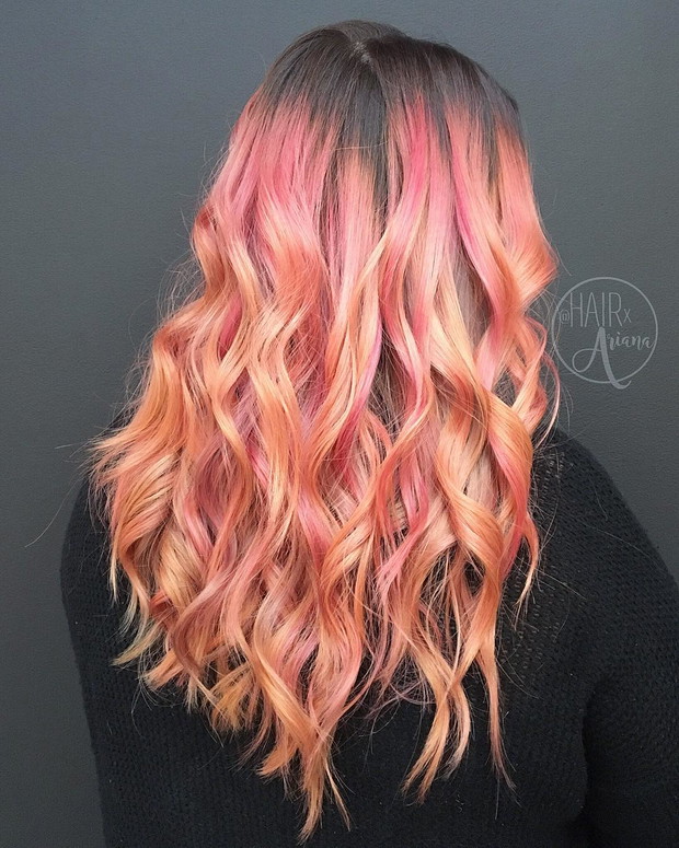 Pomarańczowe włosy