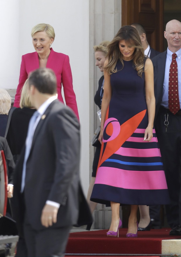 Melania Trump w Polsce