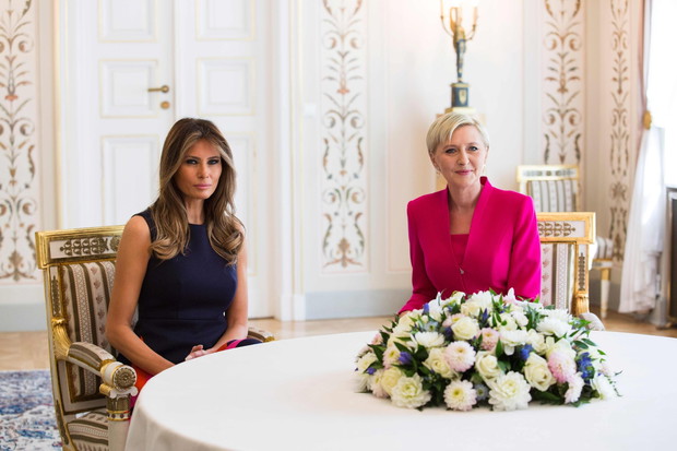 Melania Trump w Polsce