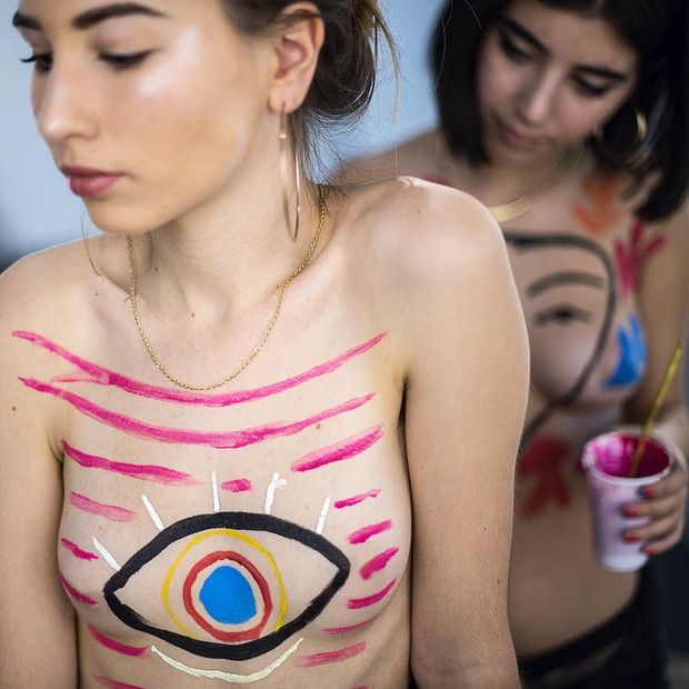 Artystka znalazła sposób na cenzurę nagości na Instagramie