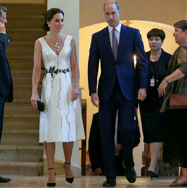Księżna Kate Middleton w sukience Gosia Baczyńska