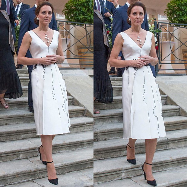 Księżna Kate Middleton w sukience Gosia Baczyńska