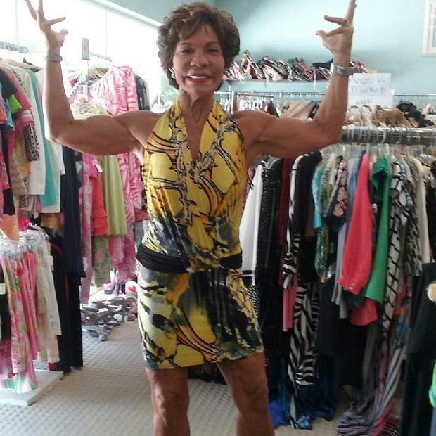 Josefina Monasterio 74.letnia kulturystka