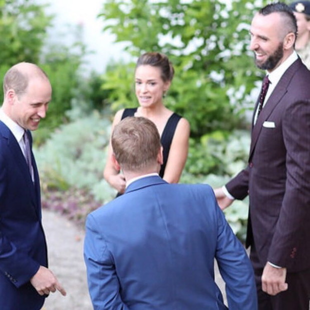 Marcin Gortat z Alicją Bachledą - Curuś i księciem Williamem