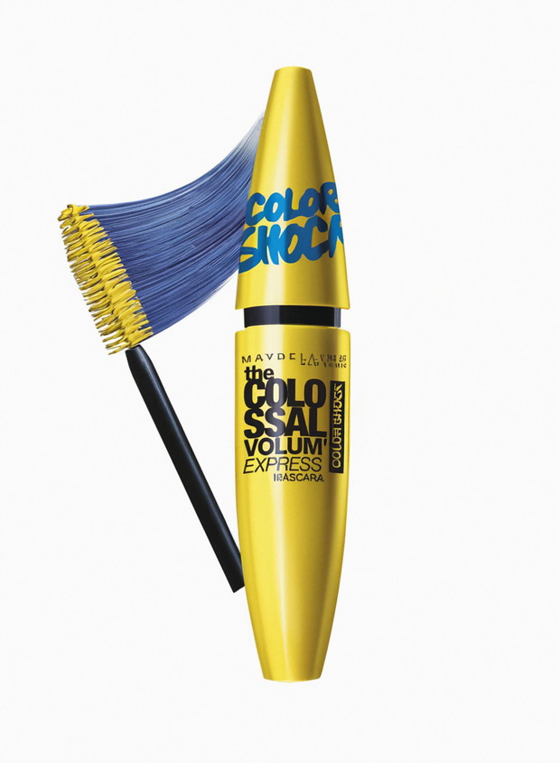Maybelline, niebieski tusz do rzęs Colossal, 25 zł