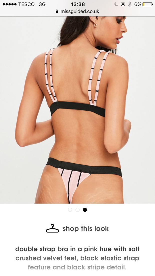 Modelki z rozstępami w kampanii Missguided