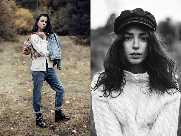 Roboty Ręczne piękne swetry na zimę