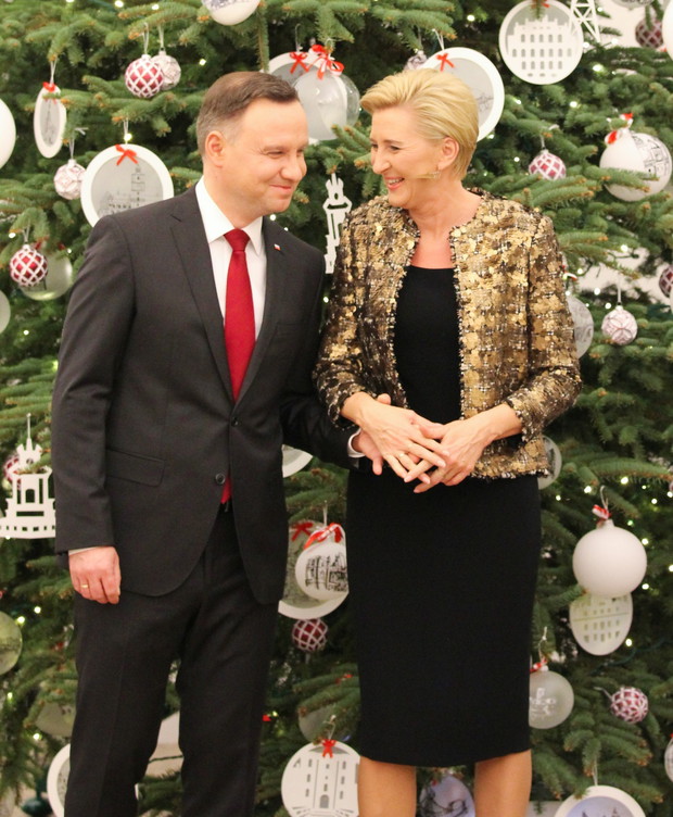 Agata Duda i Andrzej Duda